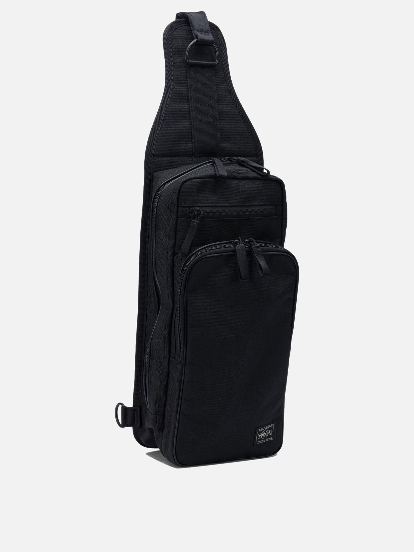 One strap backpacks 100% nylon  Black - Porter Yoshida Men | PDP | VIETTI Online Store | thumbnail_2