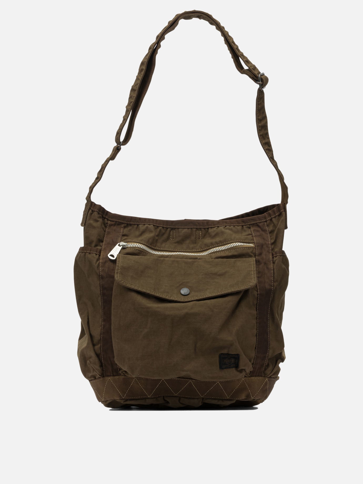 Small bags 50% nylon 50% cotton  Brown - Porter-Yoshida &amp; Co Men | PDP | VIETTI Online Store | thumbnail