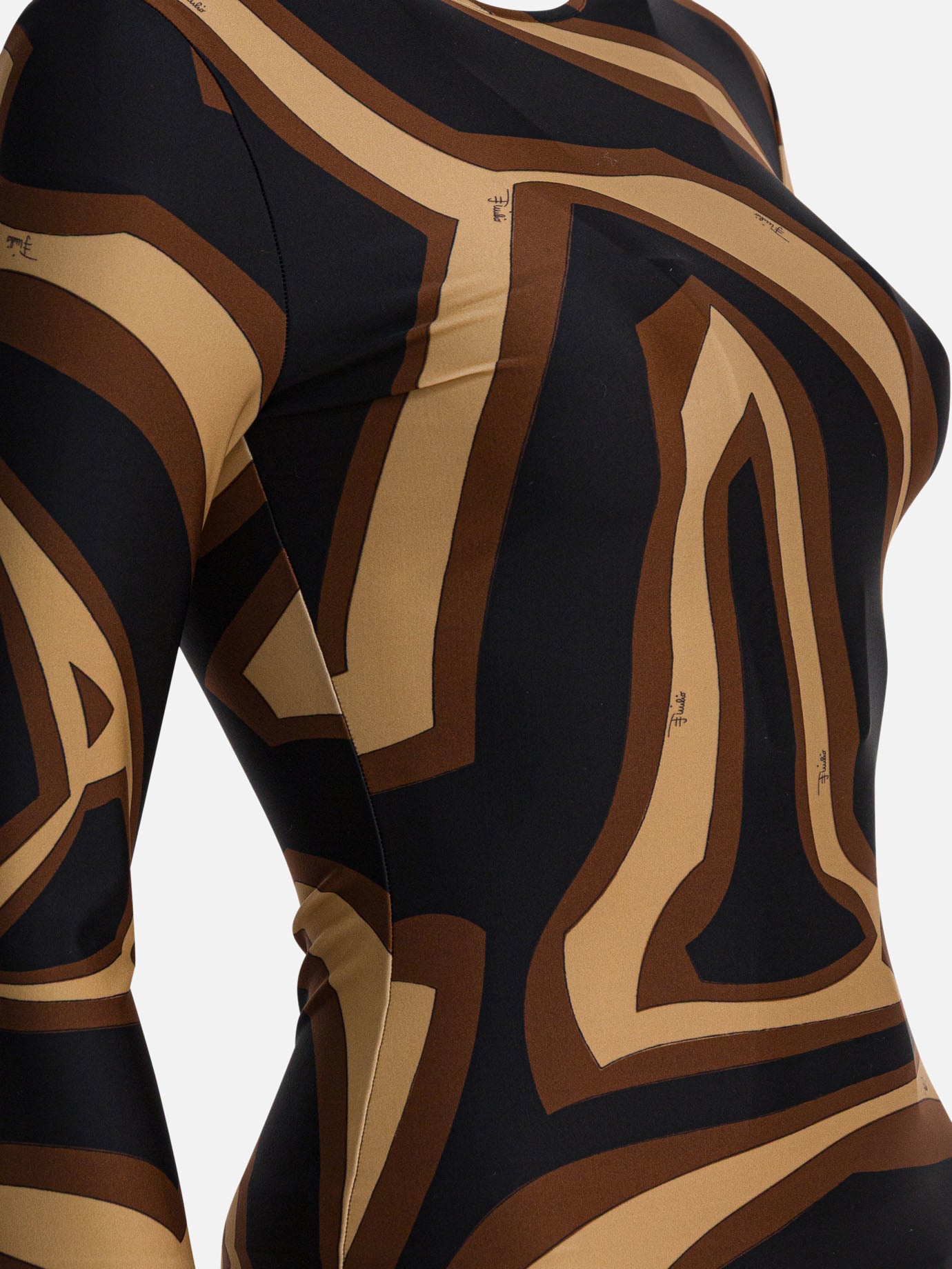 Midi dresses Graphics  Black - Pucci Women | PDP | VIETTI Online Store | thumbnail_4