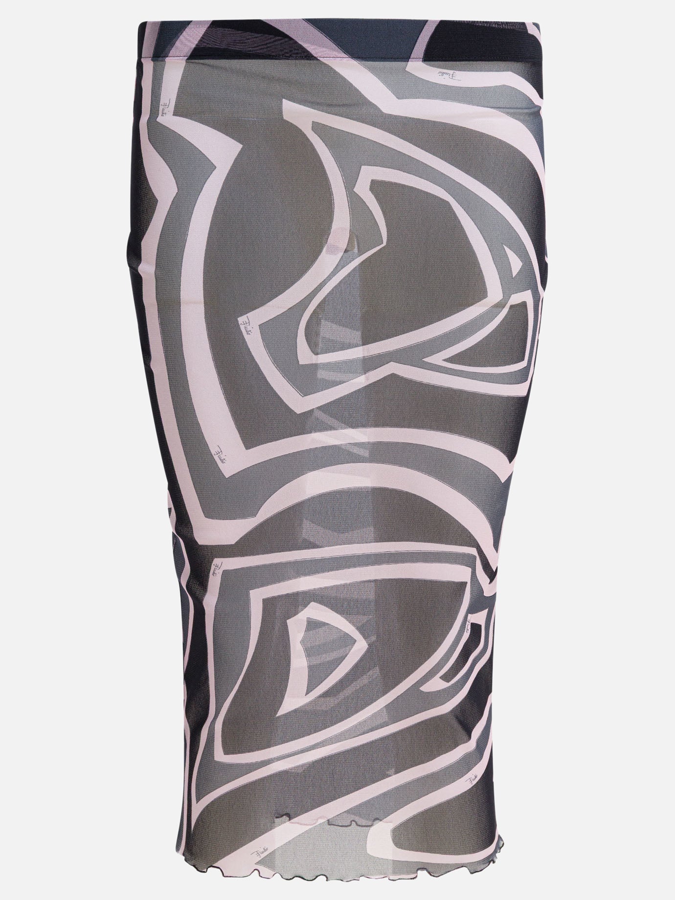 Gonne midi Print  Nero - Pucci Donna | PDP | VIETTI Online Store | Zoom-Modal
