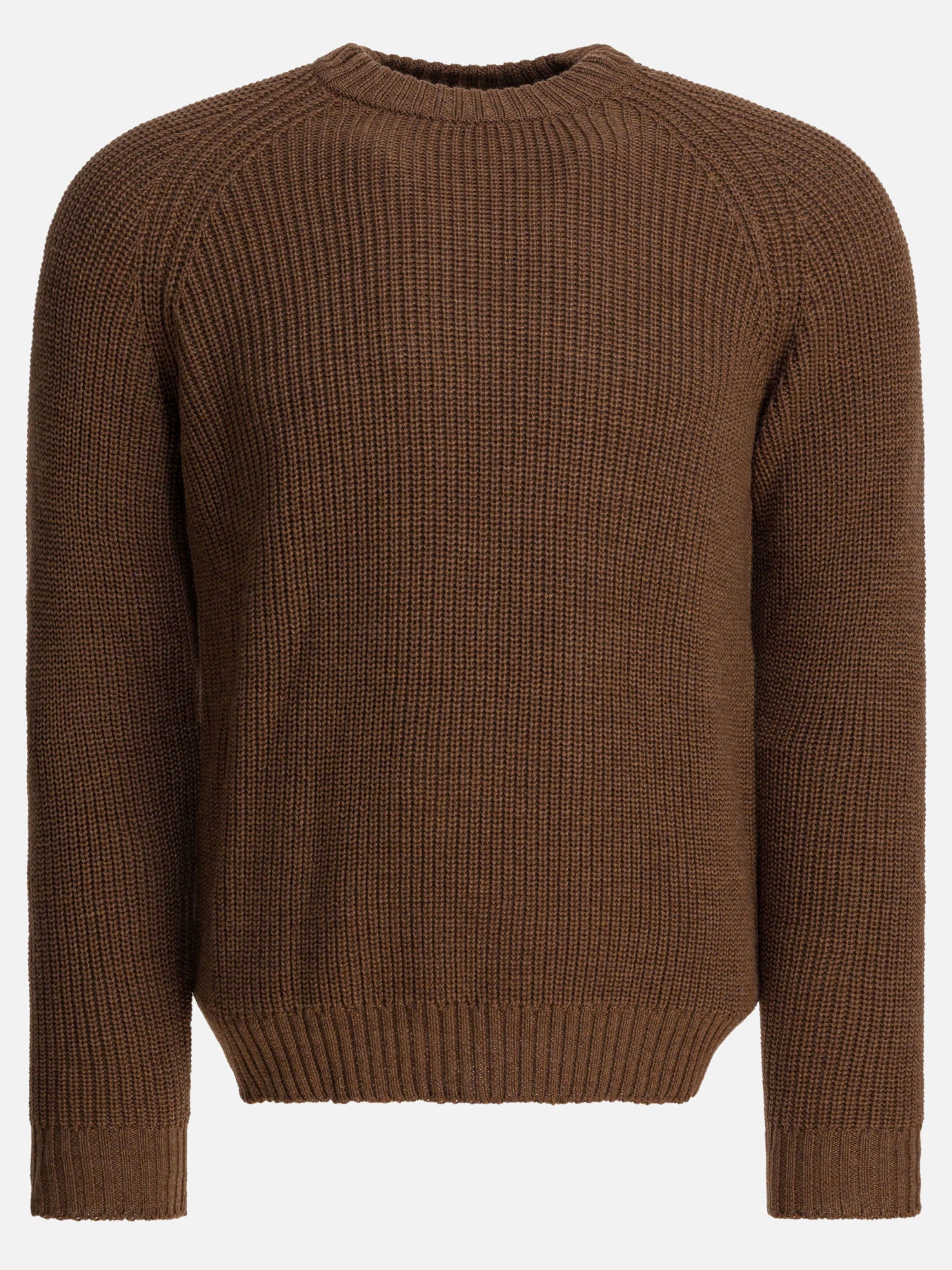 Crewneck sweaters Solid colour  Brown - Rakkì Men | PDP | VIETTI Online Store | thumbnail
