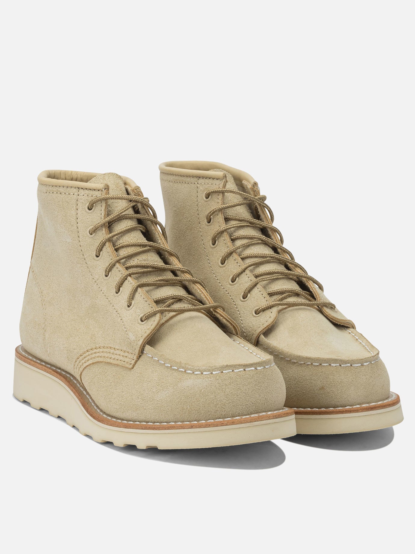 Lace-up boots 03328  Beige - Red Wing Shoes Women | PDP | VIETTI Online Store | thumbnail_2