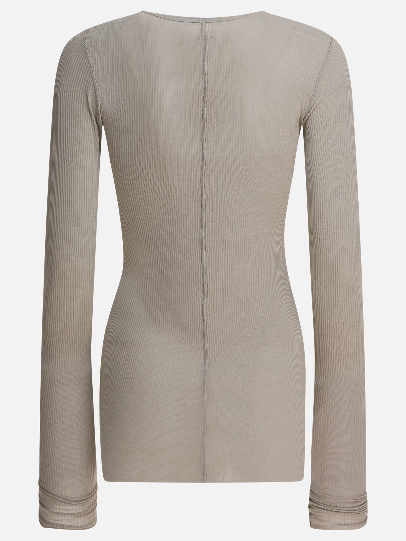 Maglioni girocollo Solid colour  Grigio - Rick Owens Donna | PDP | VIETTI Online Store | thumbnail_2