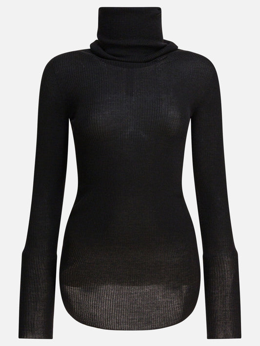 Maglioni dolcevita Solid colour  Nero - Rick Owens Donna | PLP | VIETTI Online Store 
