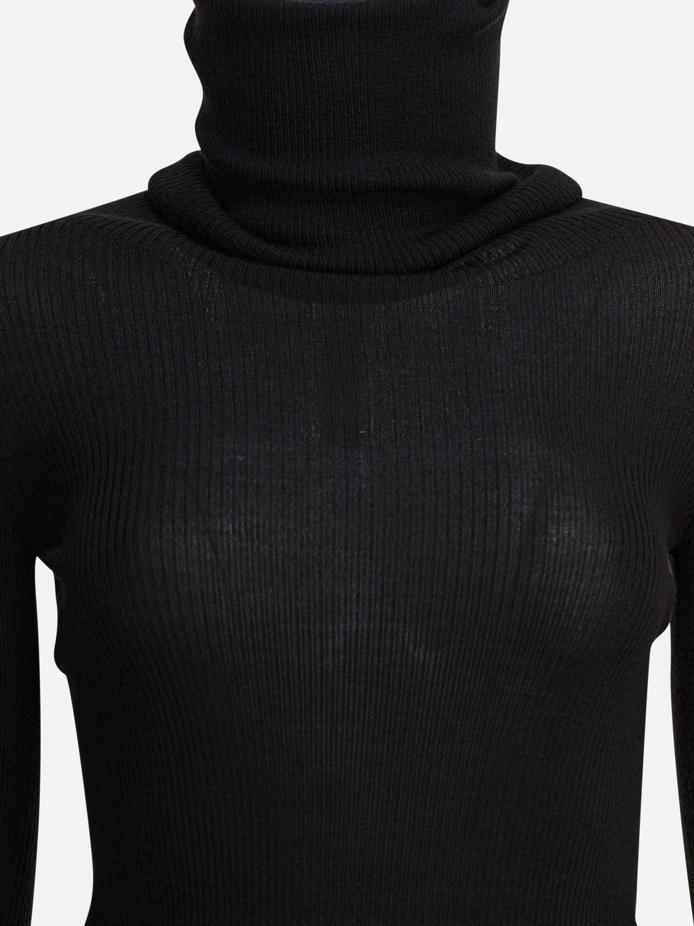 Turtleneck sweaters Solid colour  Black - Rick Owens Women | PDP | VIETTI Online Store | Zoom-Modal_3
