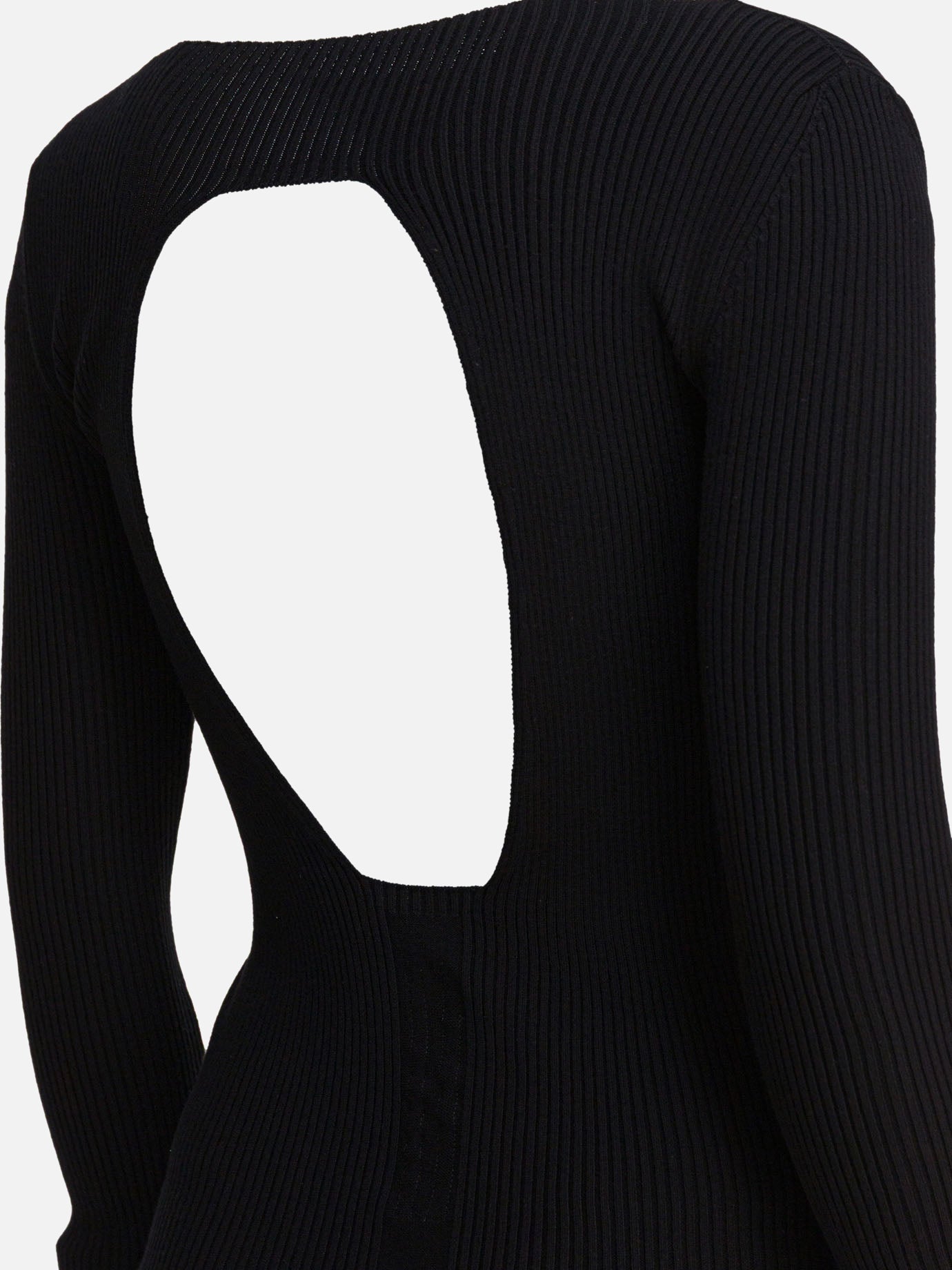 Midi dresses Solid colour  Black - Rick Owens Women | PDP | VIETTI Online Store | thumbnail_4