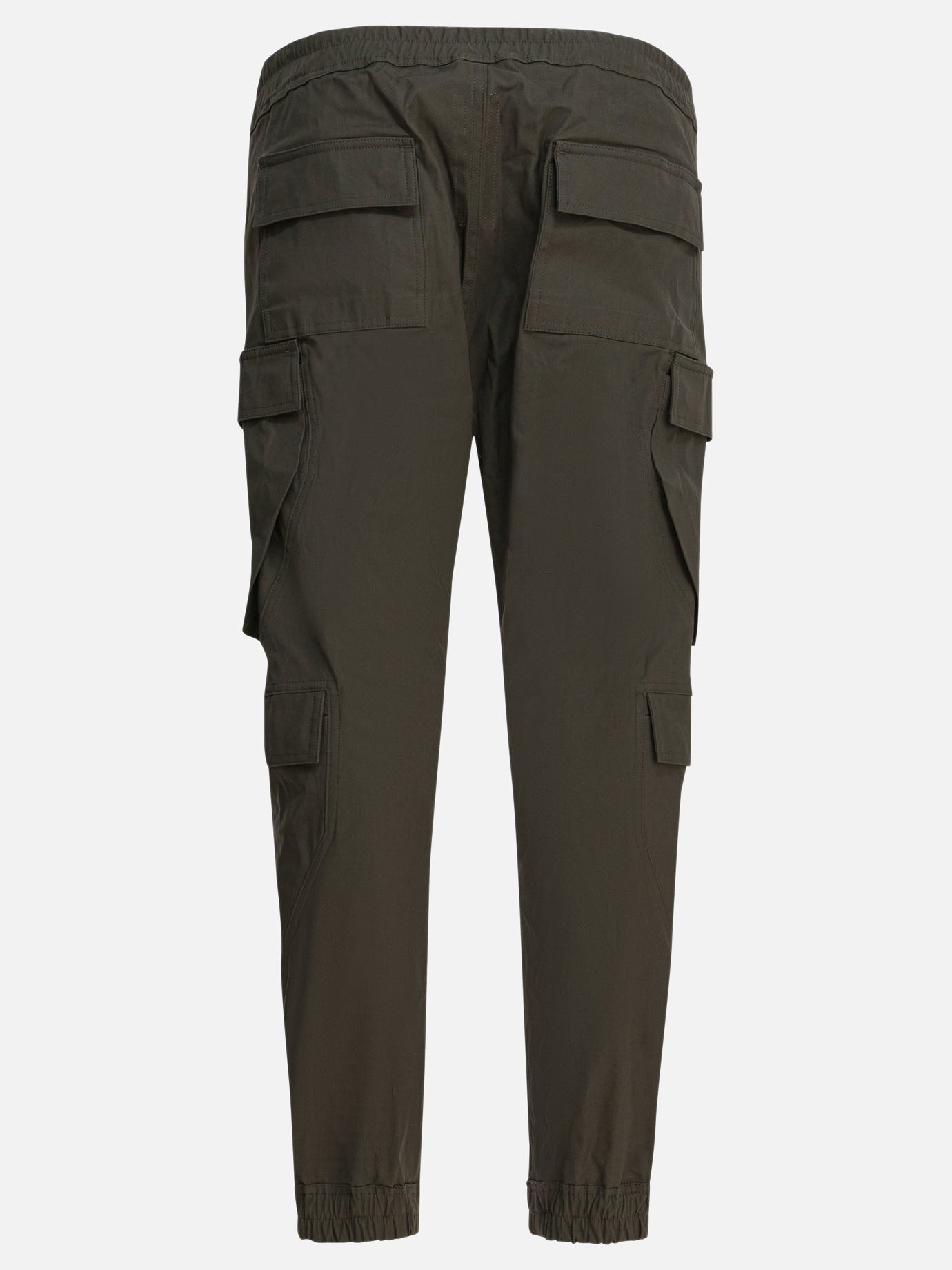 Cargo & parachute trousers Solid colour  Green - Rick Owens Men | PDP | VIETTI Online Store | thumbnail_2