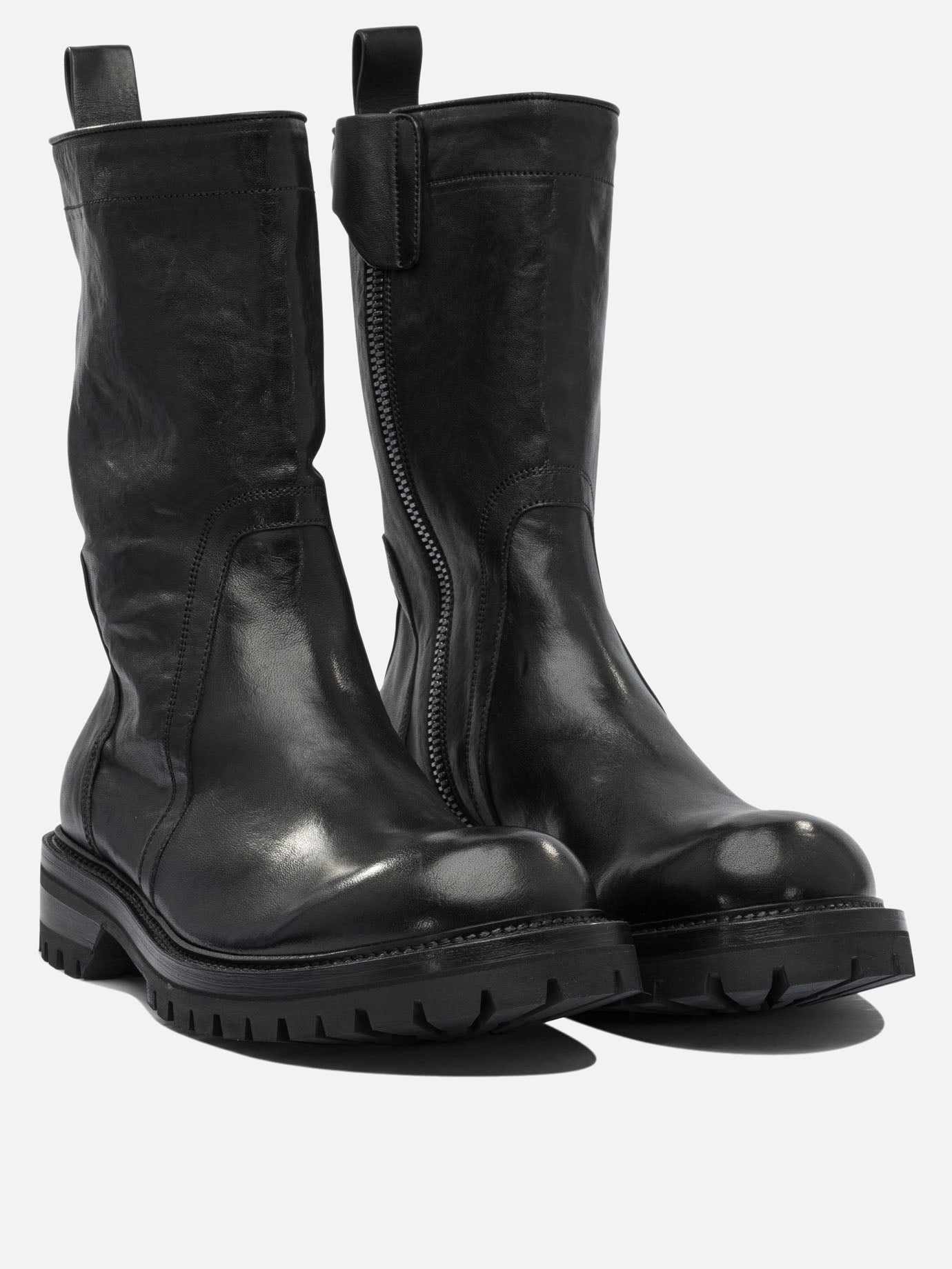 Rick Owens &quot;Army Creeper&quot; ankle boots 15736082_41 Black thumbnail_2