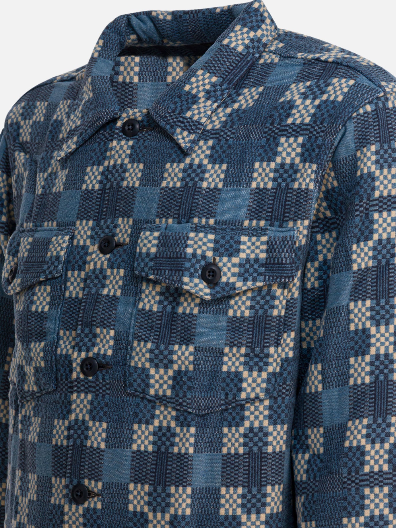 Overshirt jackets Check  Blue - RRL by Ralph Lauren Men | PDP | VIETTI Online Store | Zoom-Modal_4
