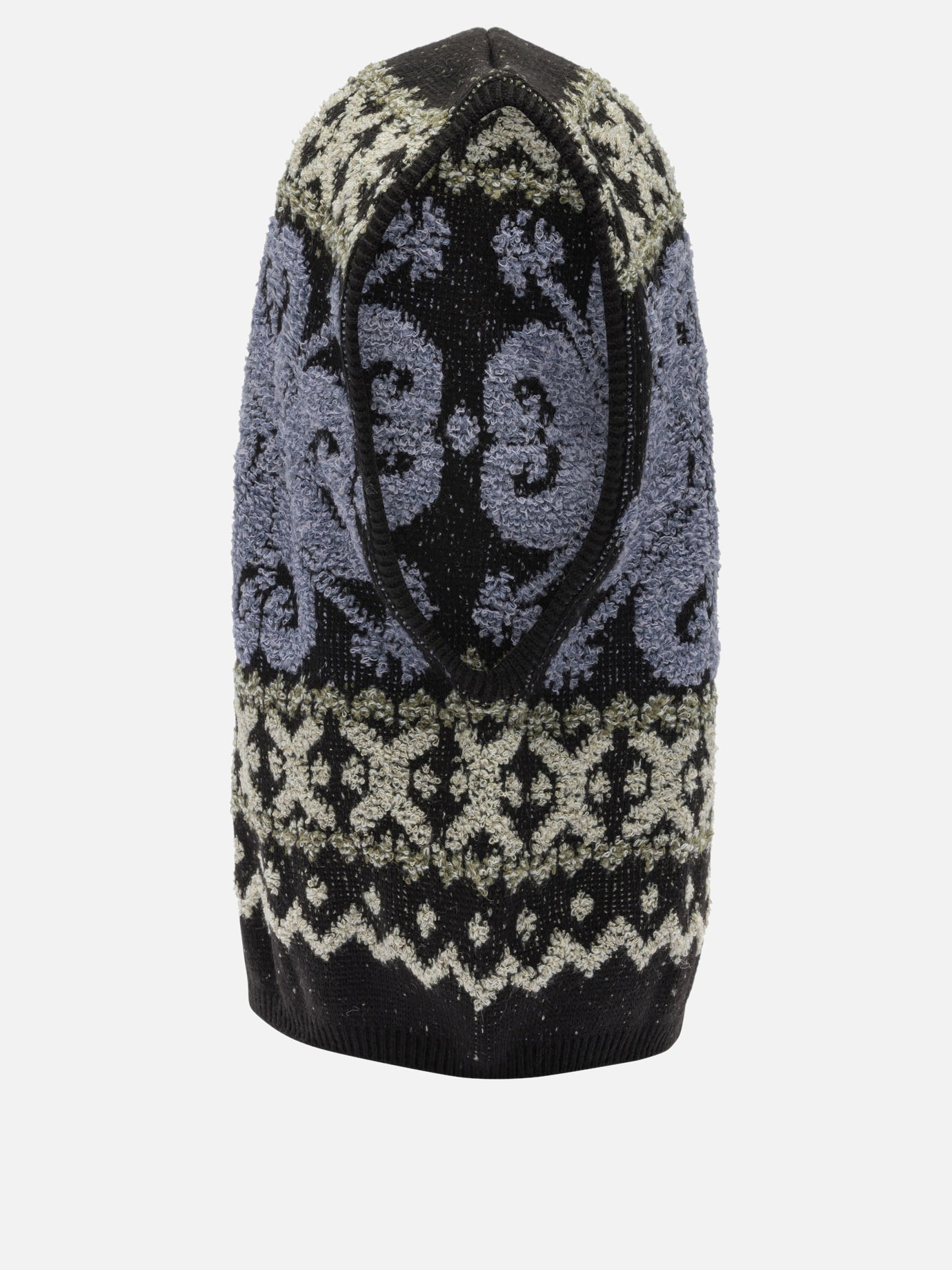 Balaclava 100% wool  Black - KAPITAL Men | PDP | VIETTI Online Store | thumbnail