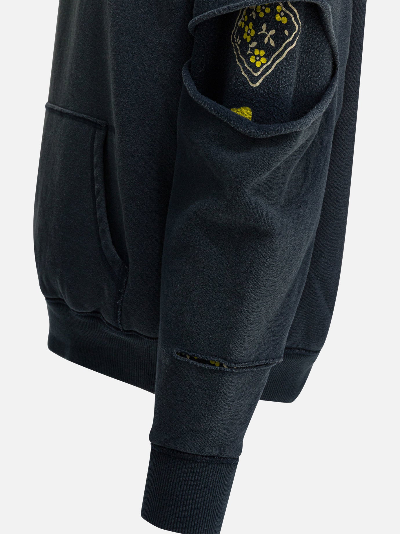 Hoodies Solid colour  Blue - KAPITAL Men | PDP | VIETTI Online Store | thumbnail_4