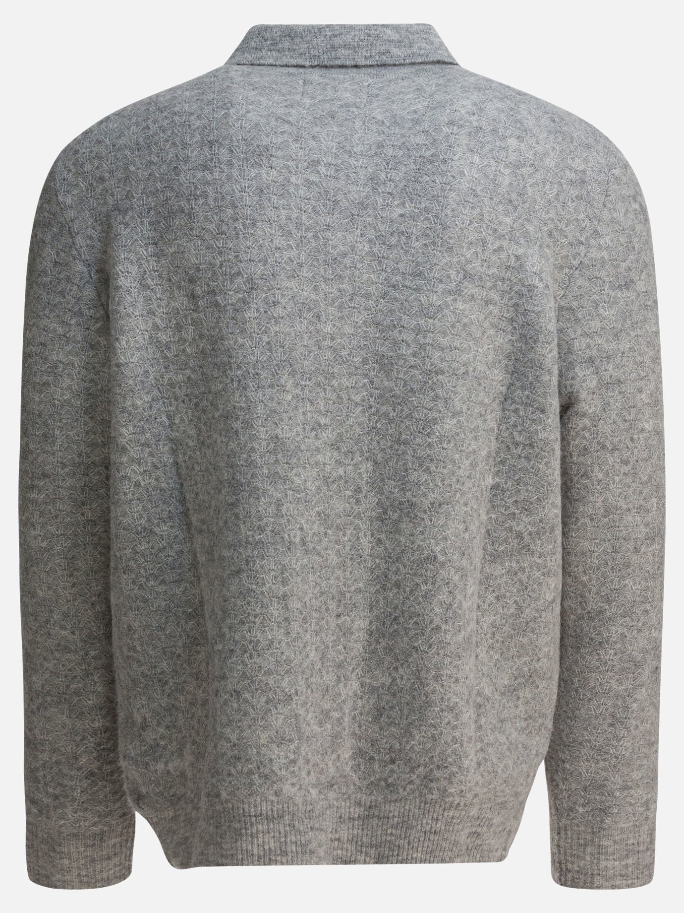 Polo sweater Solid colour  Grey - NN.07 Men | PDP | VIETTI Online Store | thumbnail_2