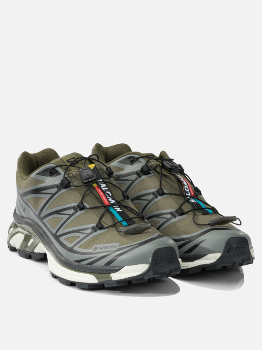 Low top sneakers 100% fabric - 100% rubber  Green - Salomon Men | VIETTI Online Store | 2
