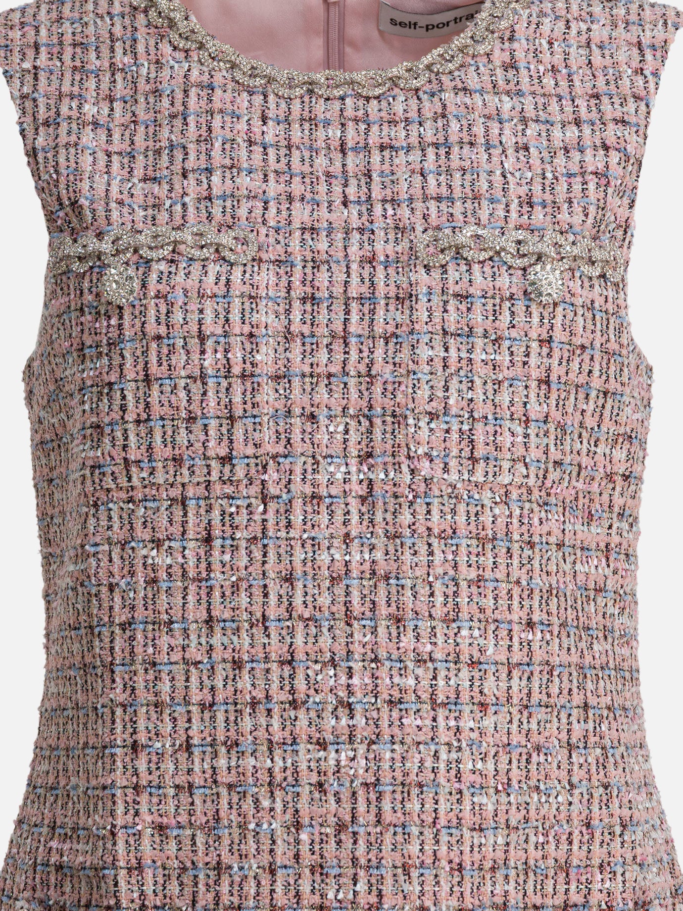 Abiti corti Tweed  Rosa - Self-portrait Donna | PDP | VIETTI Online Store | Zoom-Modal_3
