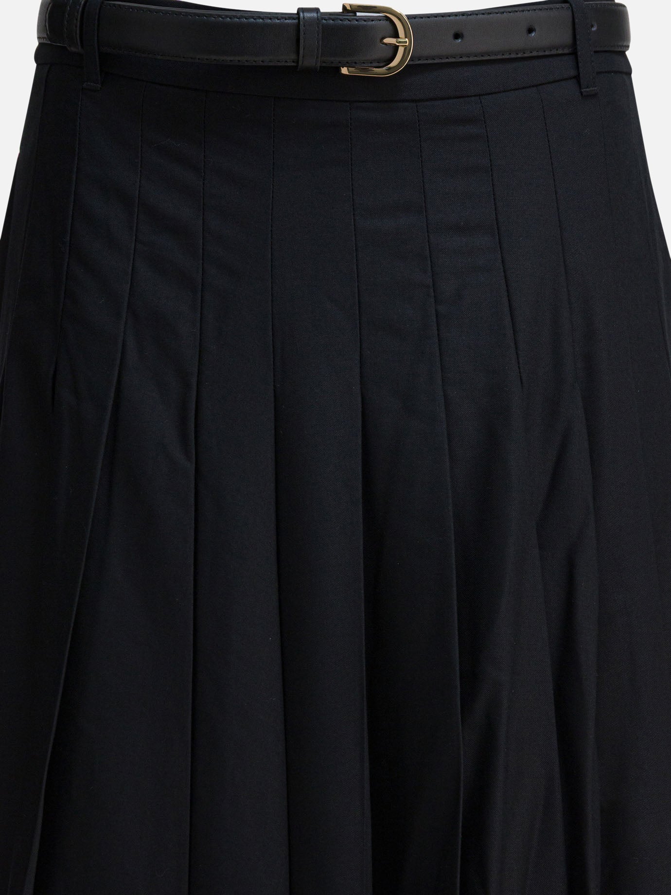 Long skirts Solid colour  Black - Self-portrait Women | PDP | VIETTI Online Store | thumbnail_3