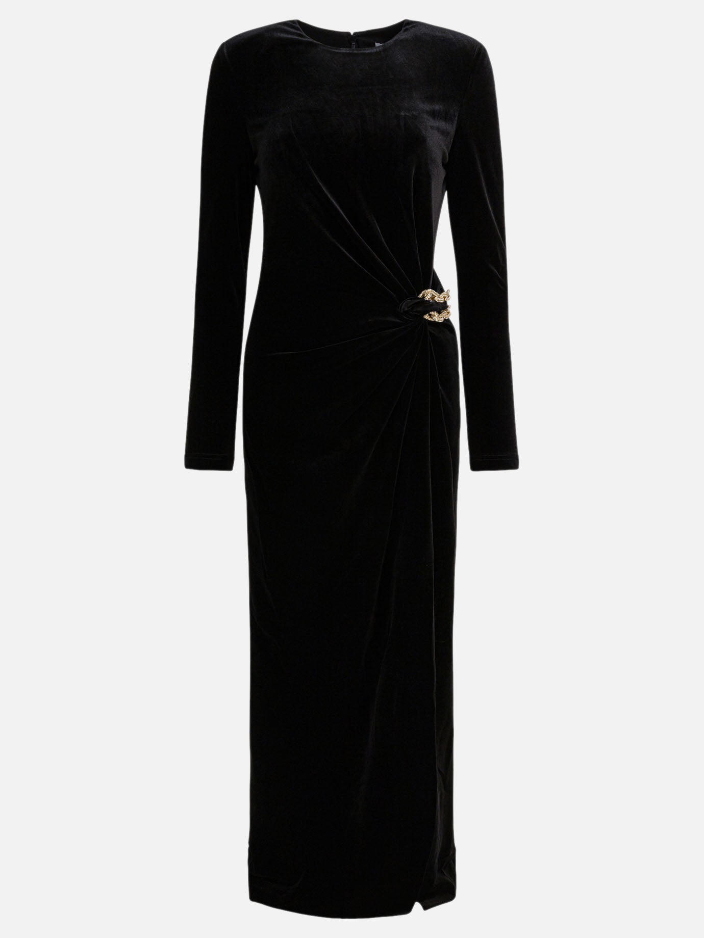 Abiti midi Solid colour  Nero - Self-portrait Donna | PDP | VIETTI Online Store | Zoom-Modal
