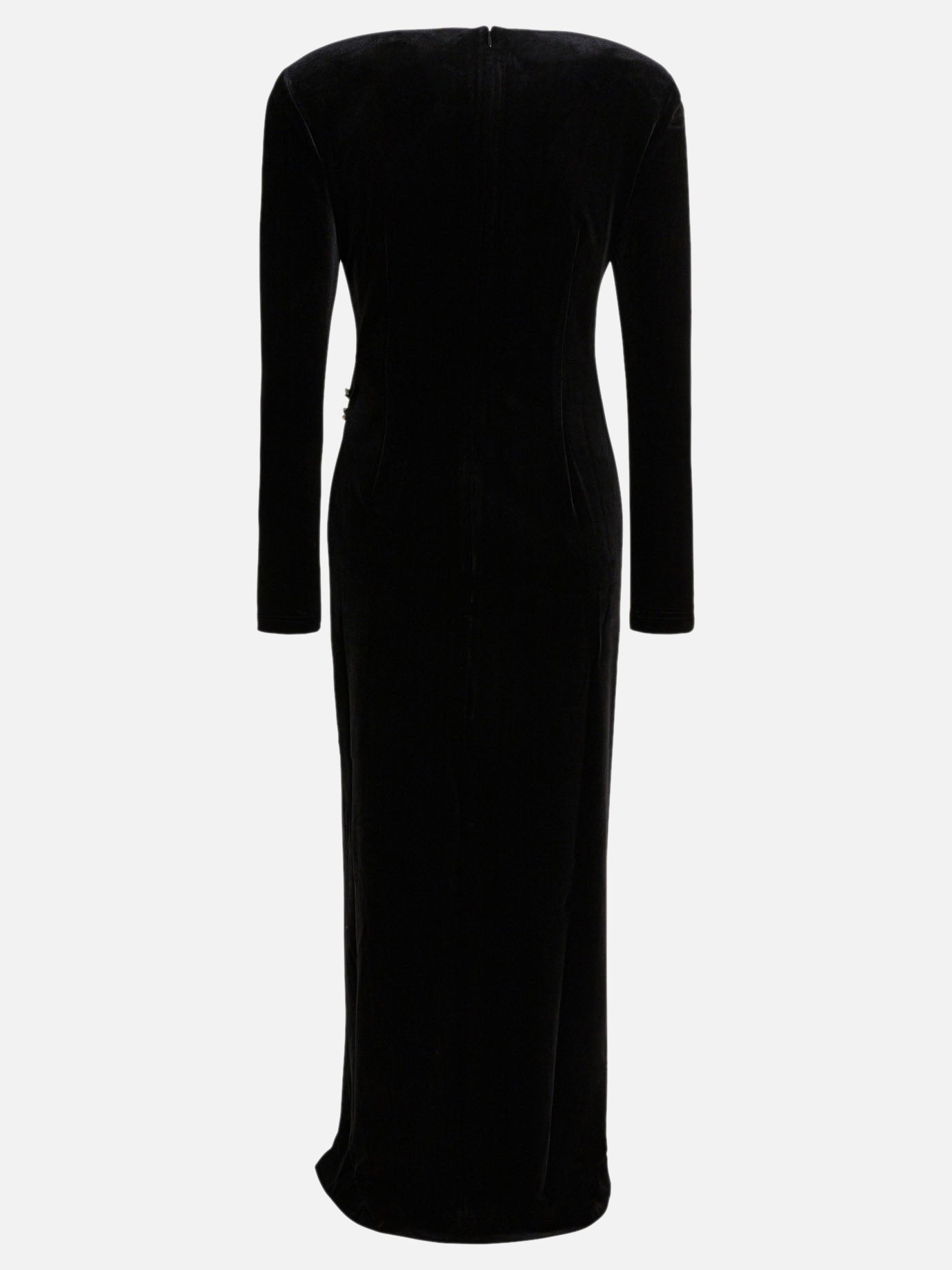 Abiti midi Solid colour  Nero - Self-portrait Donna | PDP | VIETTI Online Store | Zoom-Modal_2
