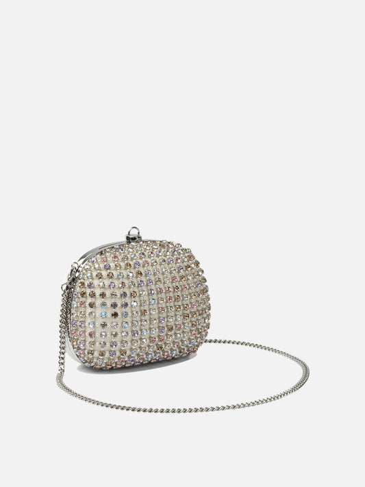 Minaudiere 100% cow leather  Argento - Self-portrait Donna | PDP | VIETTI Online Store | 2
