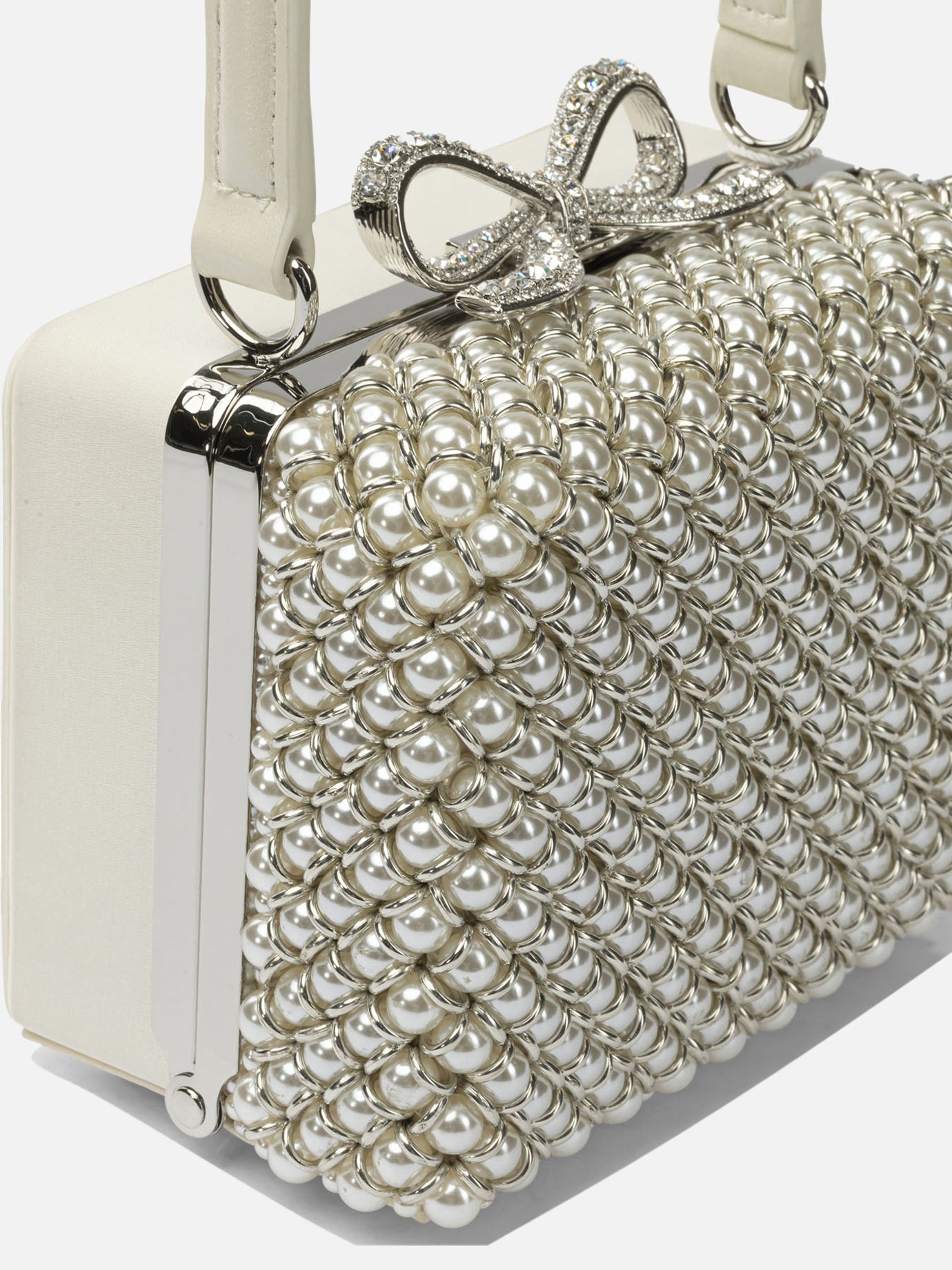 Borse mini 97% polyester 3% elastane  Beige - Self-portrait Donna | PDP | VIETTI Online Store | Zoom-Modal_4
