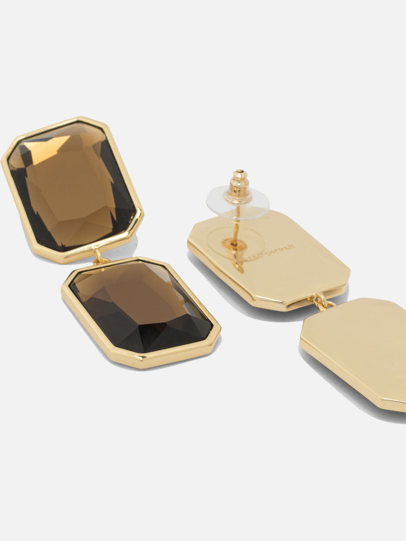 Orecchini 100% brass  Oro - Self-portrait Donna | PDP | VIETTI Online Store | Zoom-Modal_2
