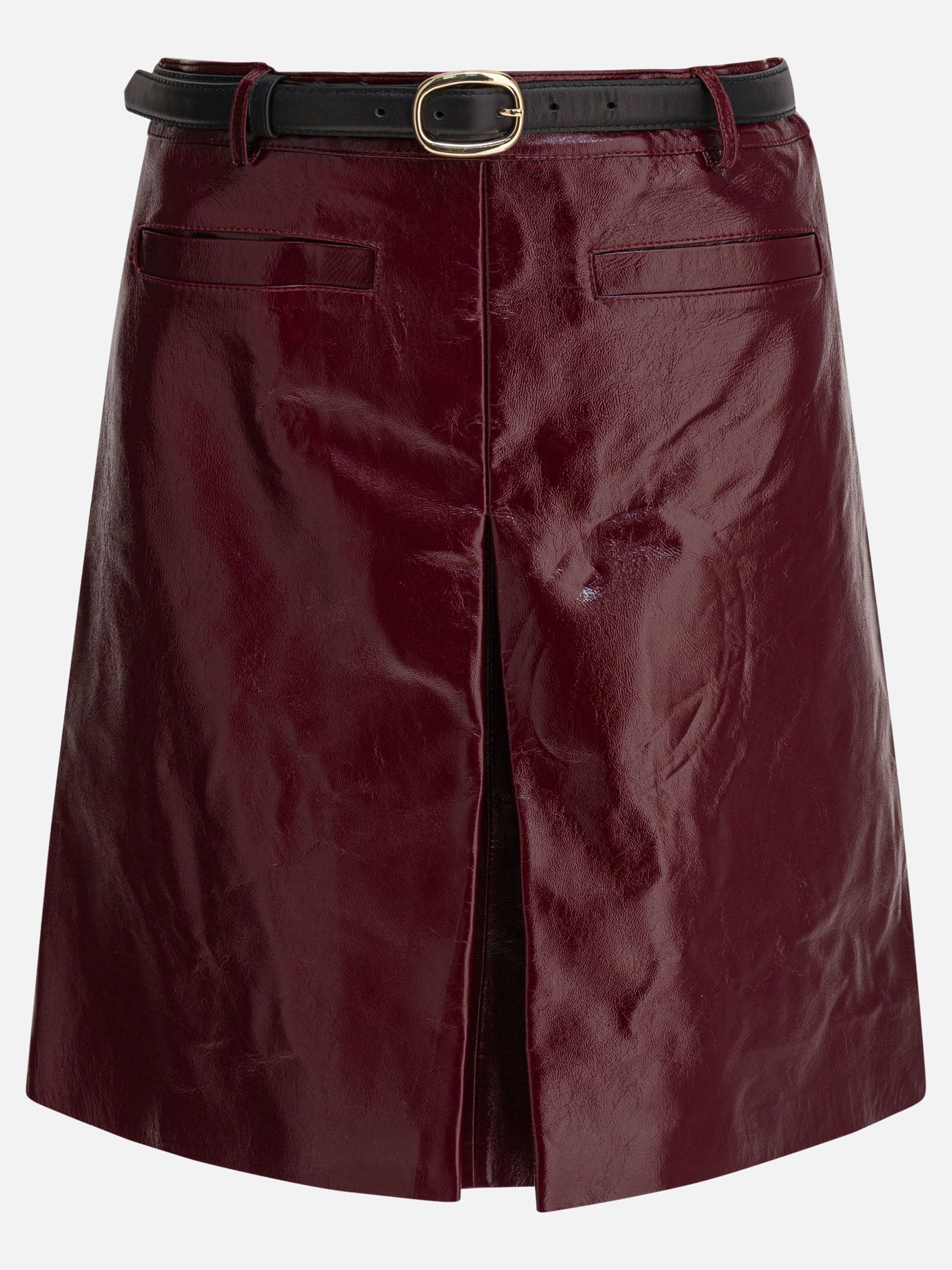 Miniskirts Solid colour  Bordeaux - Self-portrait Women | PDP | VIETTI Online Store | Zoom-Modal
