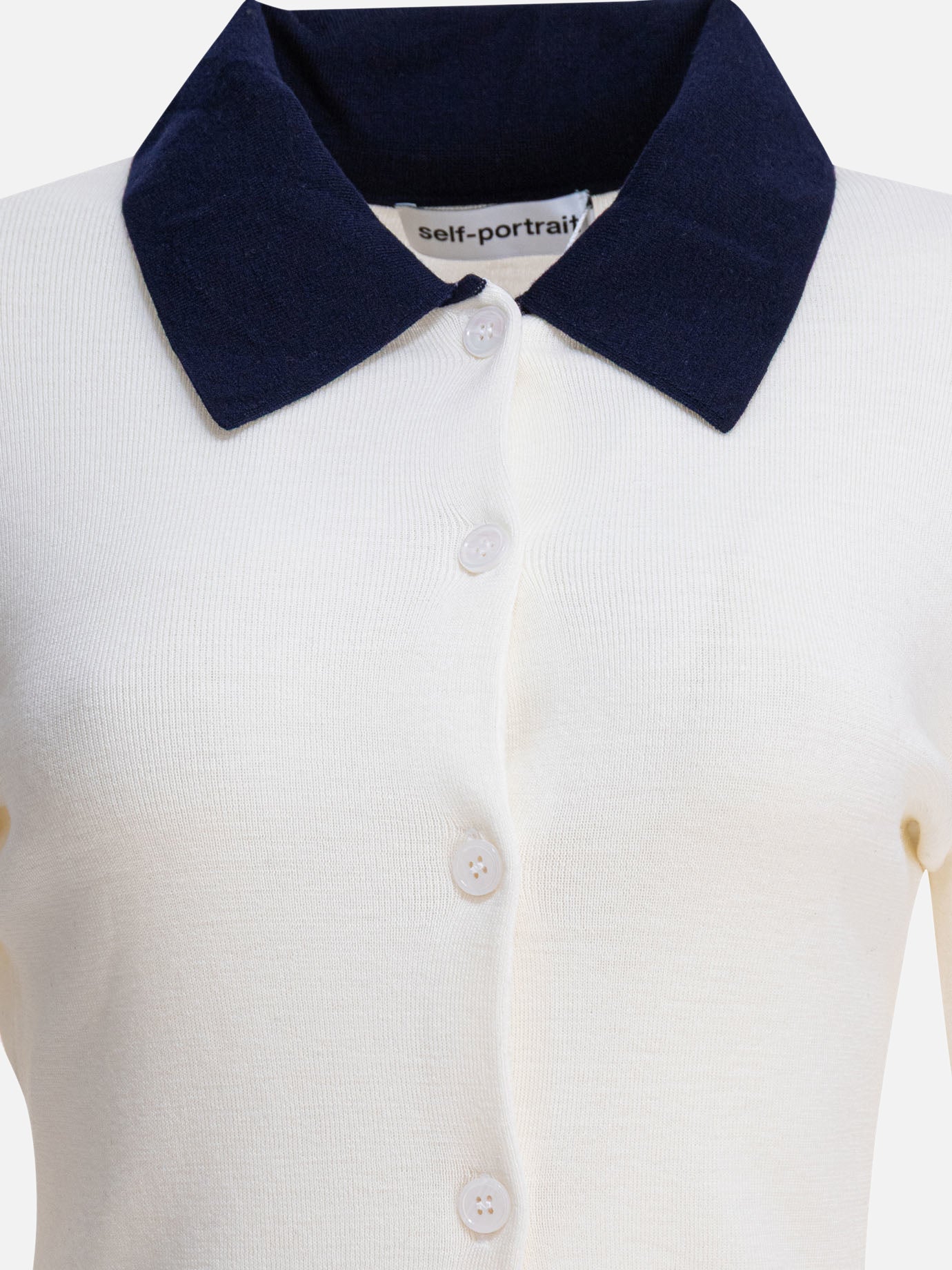 Cardigans Solid colour  Beige - Self-portrait Women | PDP | VIETTI Online Store | Zoom-Modal_3
