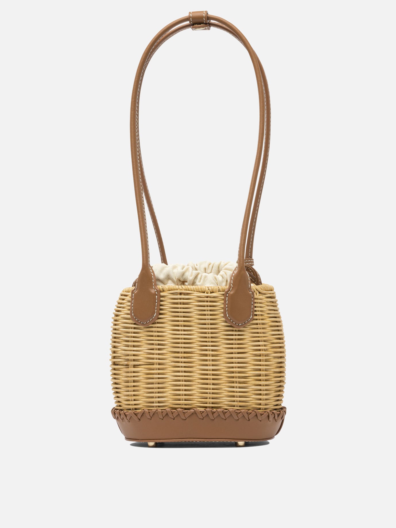 Mini bags 100% rattan  Brown - Self-portrait Women | PDP | VIETTI Online Store | Zoom-Modal_3
