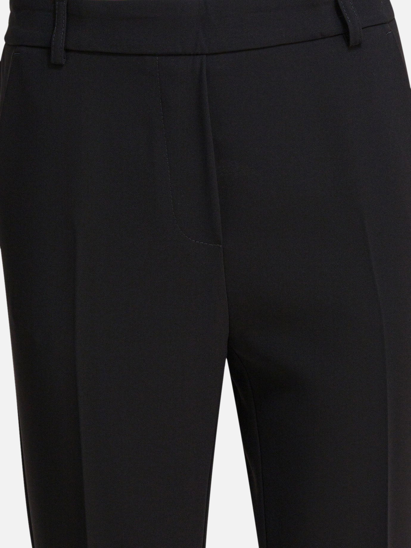 Pantaloni casual Solid colour  Nero - Semper Donna | PDP | VIETTI Online Store | thumbnail_3