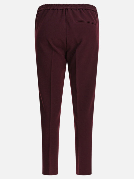 Pantaloni casual Solid colour  Bordeaux - Semper Donna | PLP | VIETTI Online Store | 2
