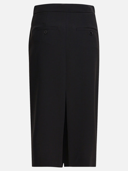 Gonne midi Solid colour  Nero - Semper Donna | PLP | VIETTI Online Store | 2
