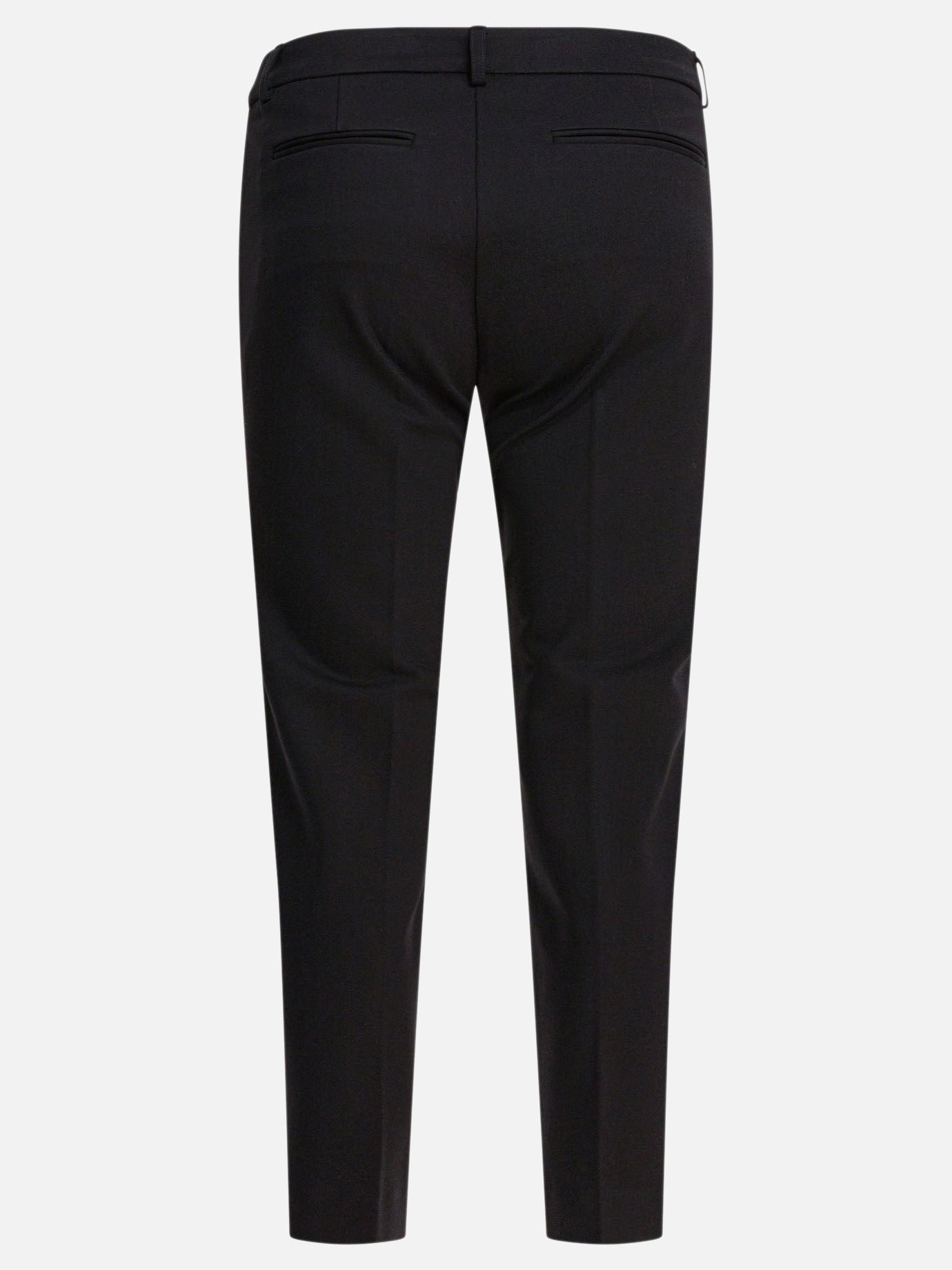 Pantaloni casual Solid colour  Nero - Semper Donna | PDP | VIETTI Online Store | thumbnail_2