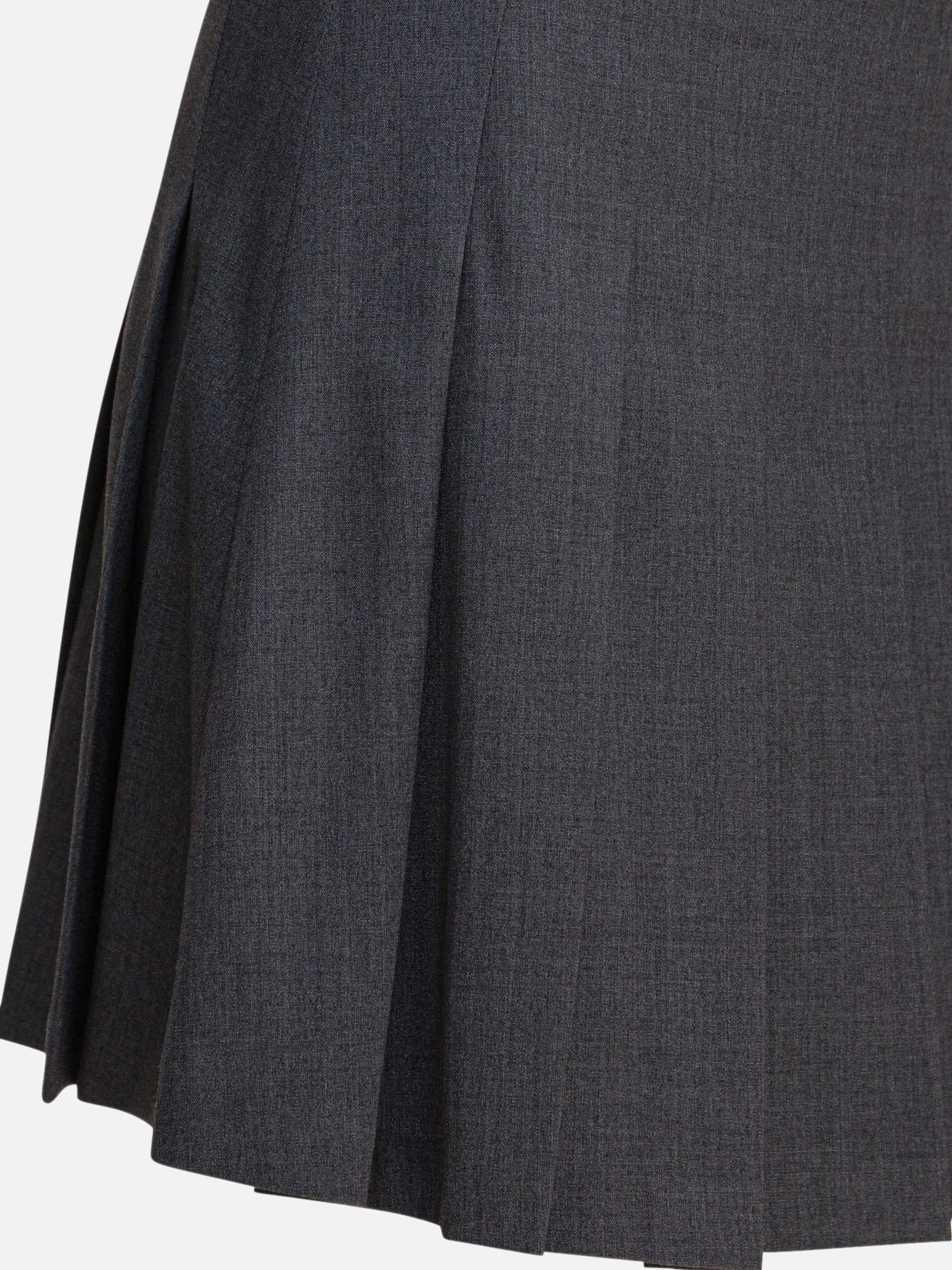 Minigonne Solid colour  Grigio - Semper Donna | PDP | VIETTI Online Store | thumbnail_4