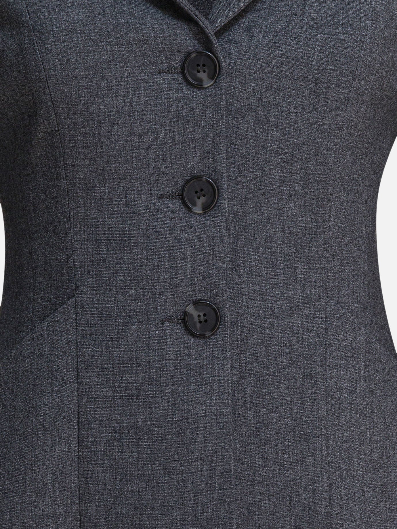 Blazer Solid colour  Grigio - Semper Donna | PDP | VIETTI Online Store | thumbnail_3