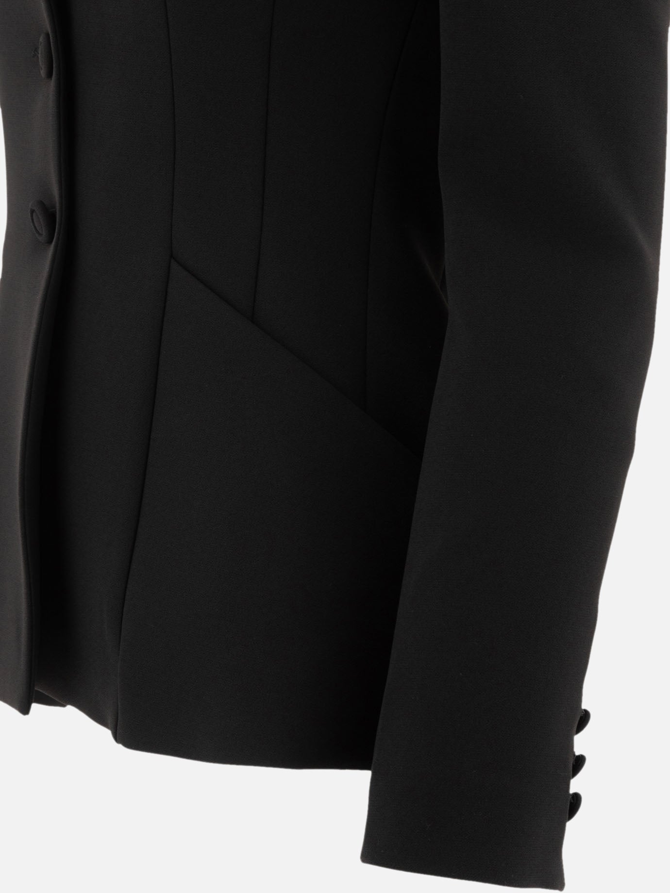 Blazer Solid colour  Nero - Semper Donna | PDP | VIETTI Online Store | thumbnail_4