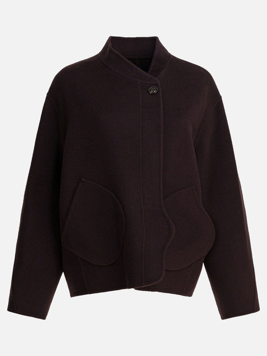 Cappotti corti Solid colour  Marrone - Soeur Donna | VIETTI Online Store 
