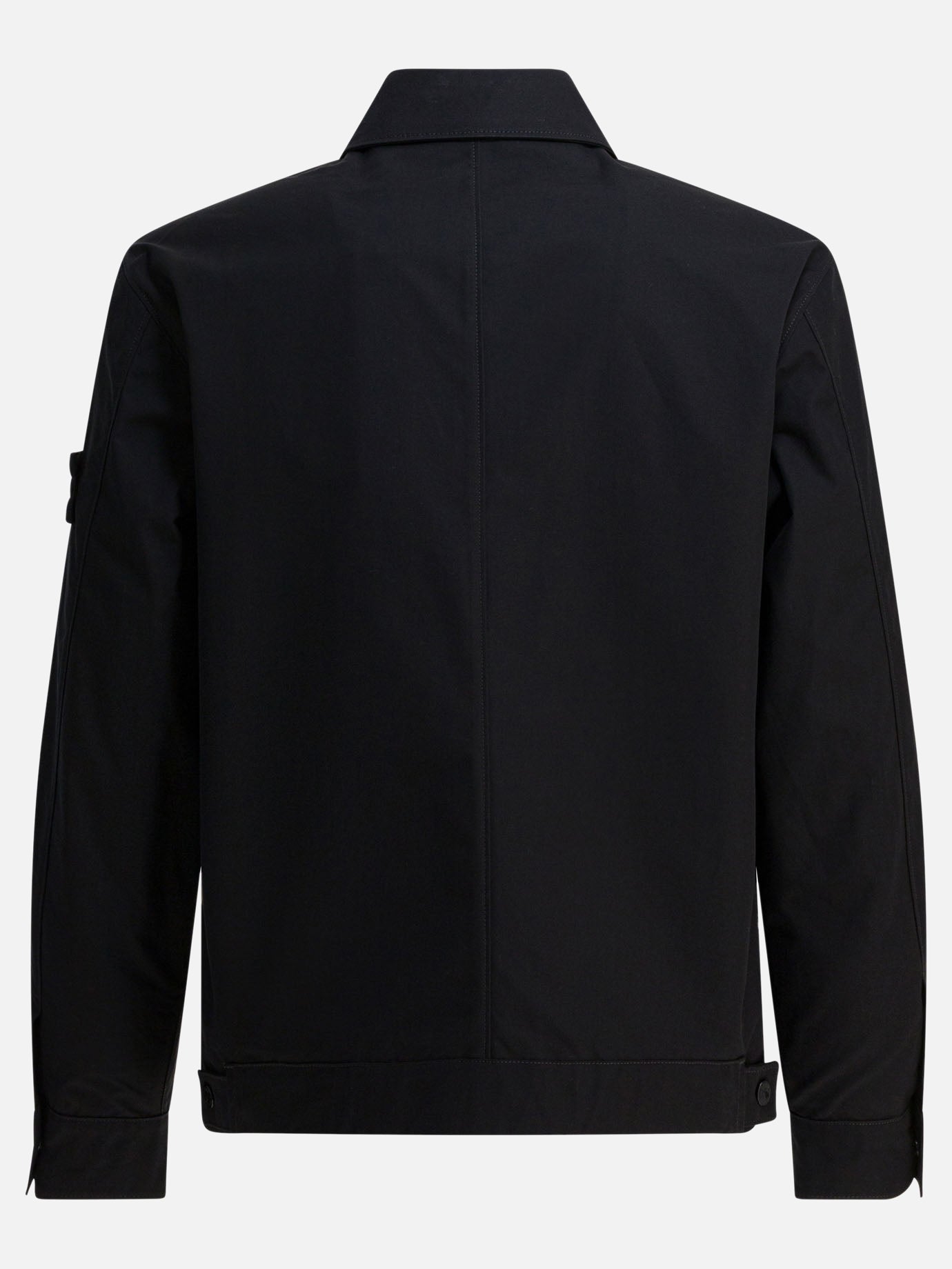 Giacche leggere & Trapuntate Logo  Nero - Stone Island Uomo | PDP | VIETTI Online Store | thumbnail_2