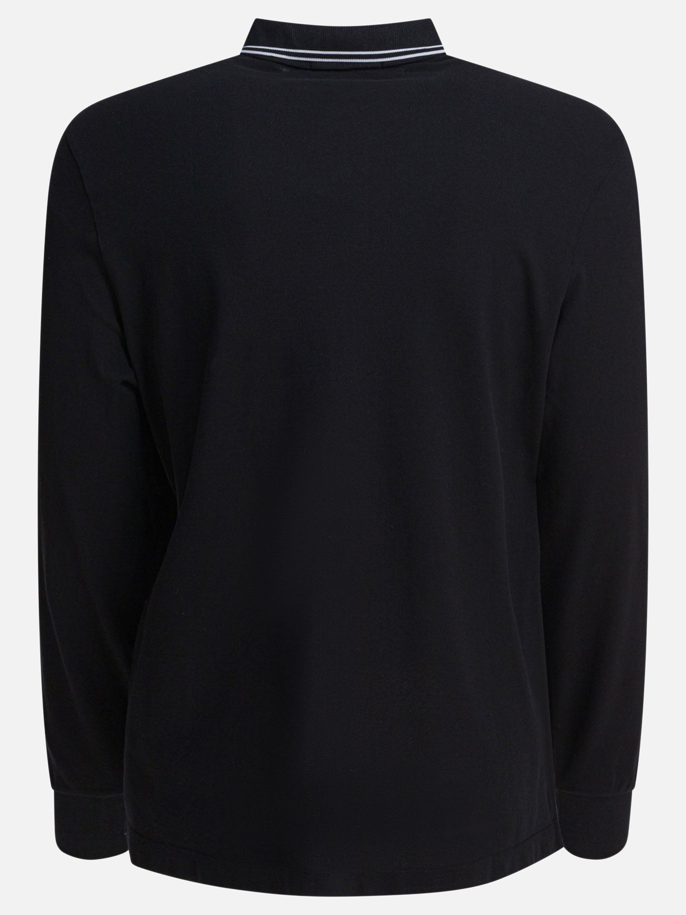 Polo con bottoni Logo  Nero - Stone Island Uomo | PDP | VIETTI Online Store | Zoom-Modal_2
