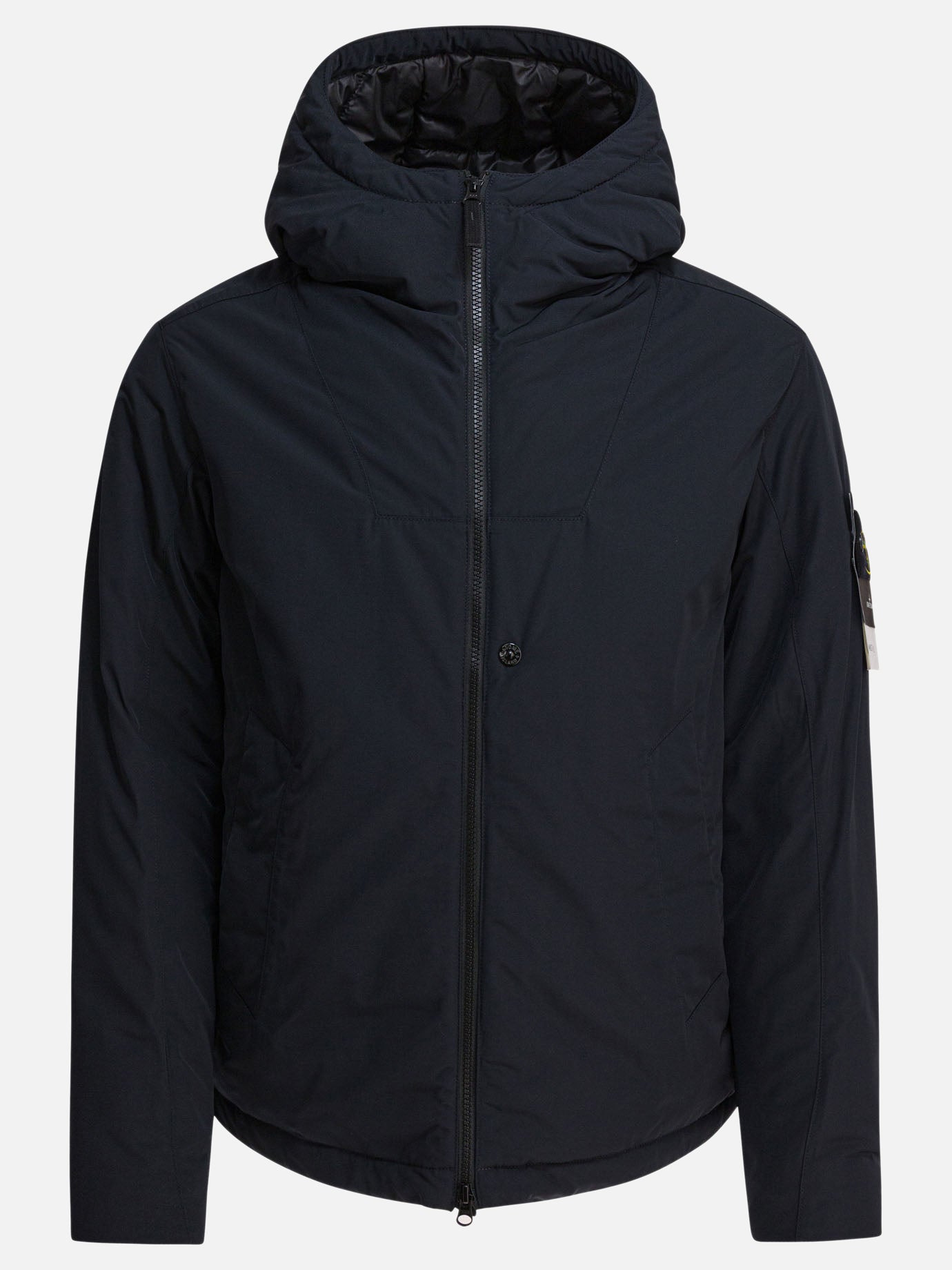 Stone Island Micro twill waterproof jacket 21805402_S Blue thumbnail_1