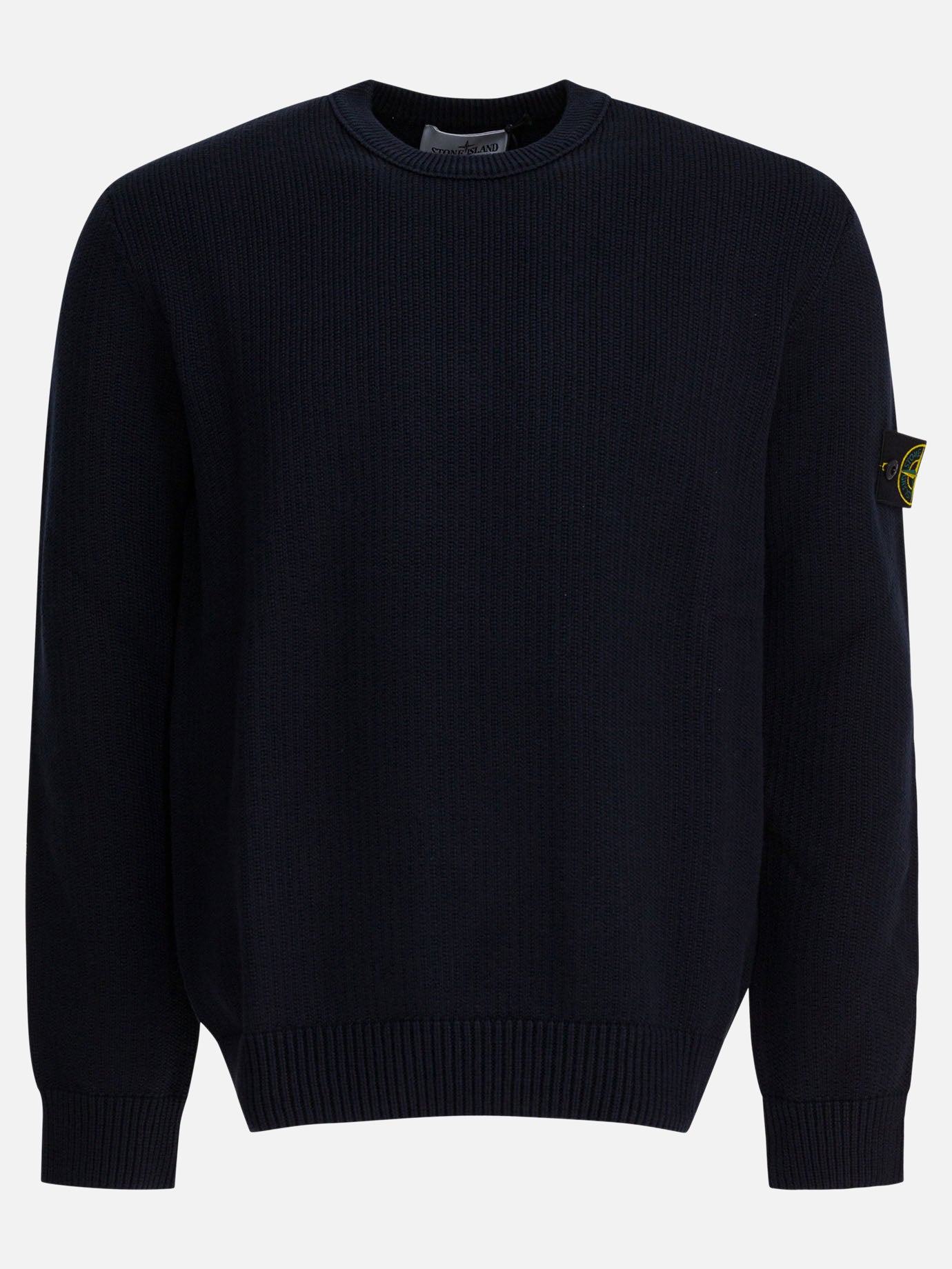 Maglioni girocollo Logo  Blu - Stone Island Uomo | PDP | VIETTI Online Store | thumbnail
