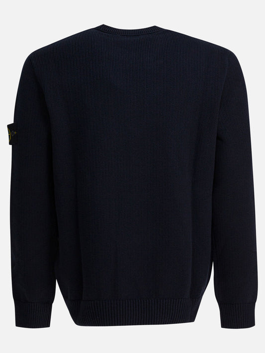 Maglioni girocollo Logo  Blu - Stone Island Uomo | PDP | VIETTI Online Store | 2
