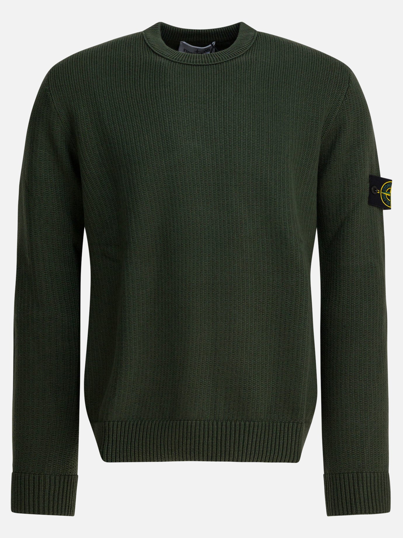 Maglioni girocollo Logo  Verde - Stone Island Uomo | PDP | VIETTI Online Store | thumbnail