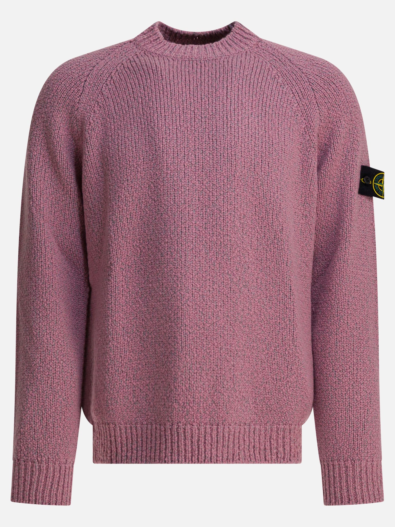 Maglioni girocollo Solid colour  Rosa - Stone Island Uomo | PDP | VIETTI Online Store | Zoom-Modal
