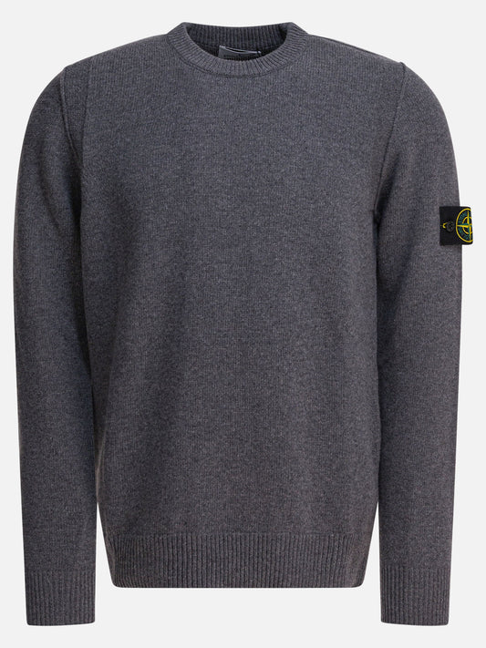 Stone Island Maglione girocollo in lana 21083032_M Grey 1