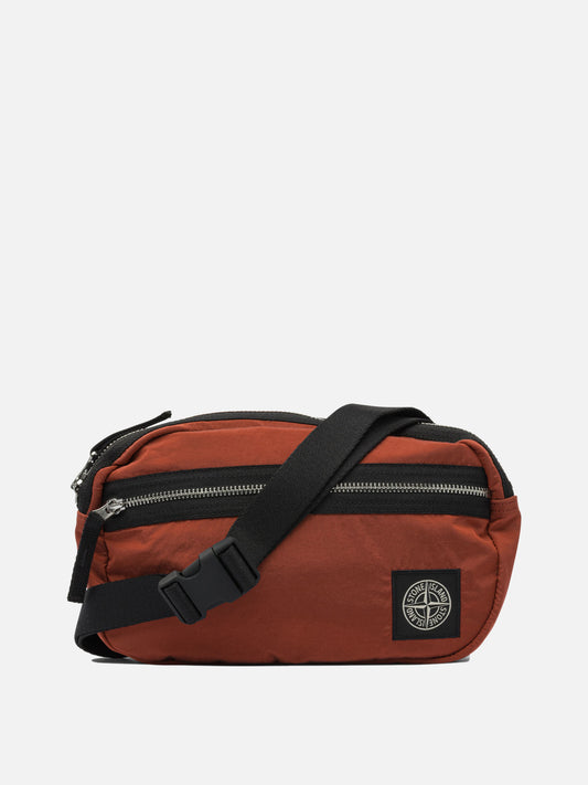 Bumbag Logo  Rosso - Stone Island Uomo | PLP | VIETTI Online Store 
