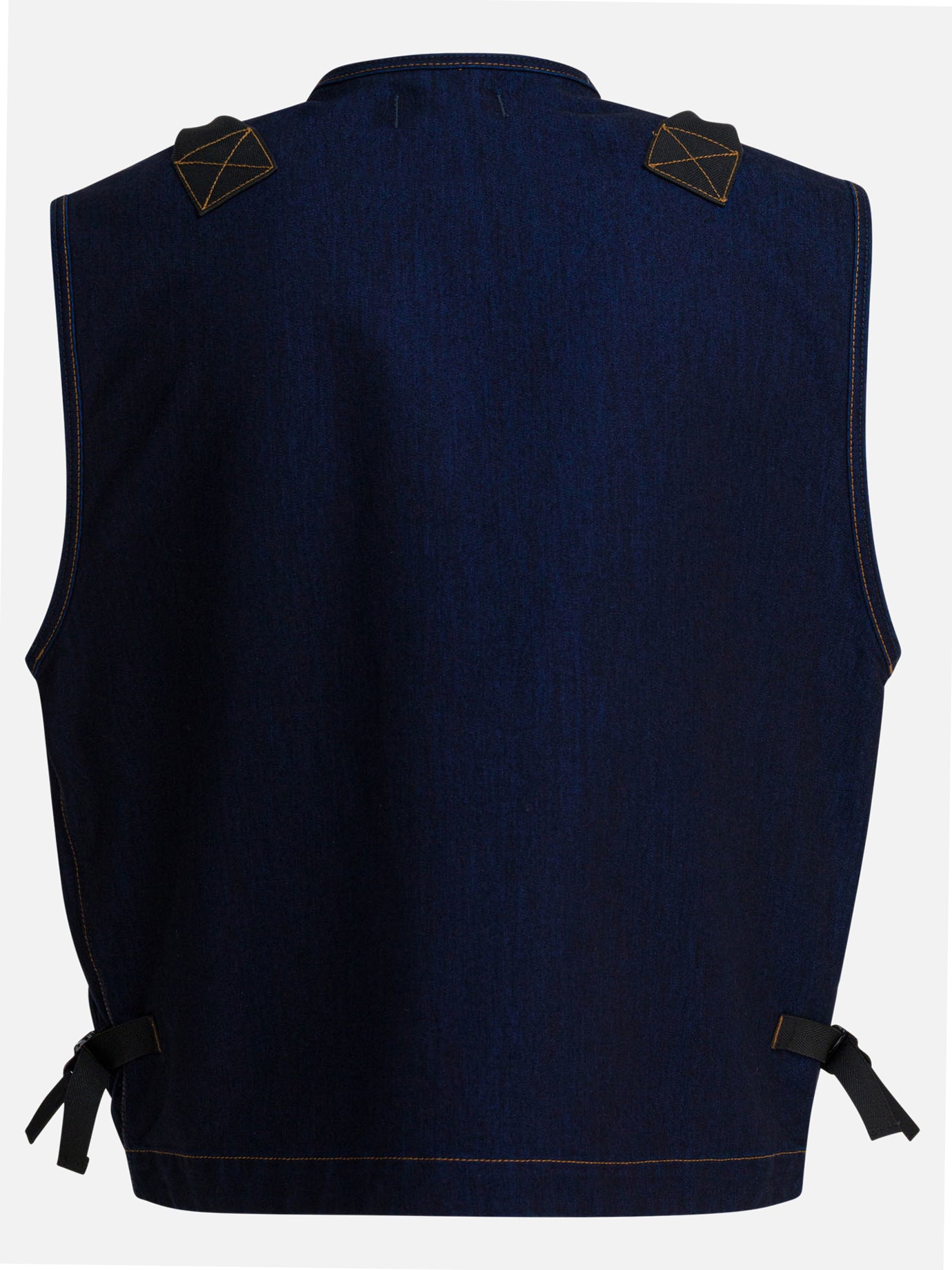 Vest jackets Solid colour  Blue - Stone Island Men | PDP | VIETTI Online Store | thumbnail_2