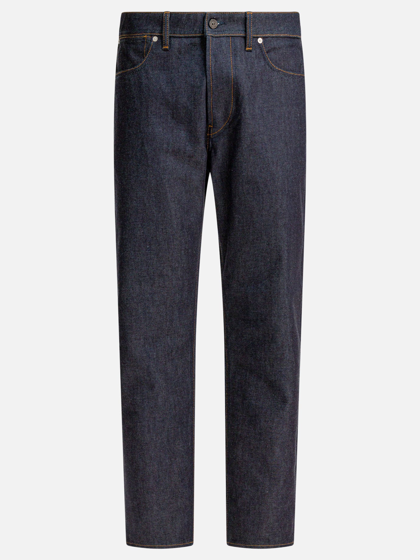 Straight-leg jeans Solid colour  Blue - Stone Island Men | PDP | VIETTI Online Store | thumbnail