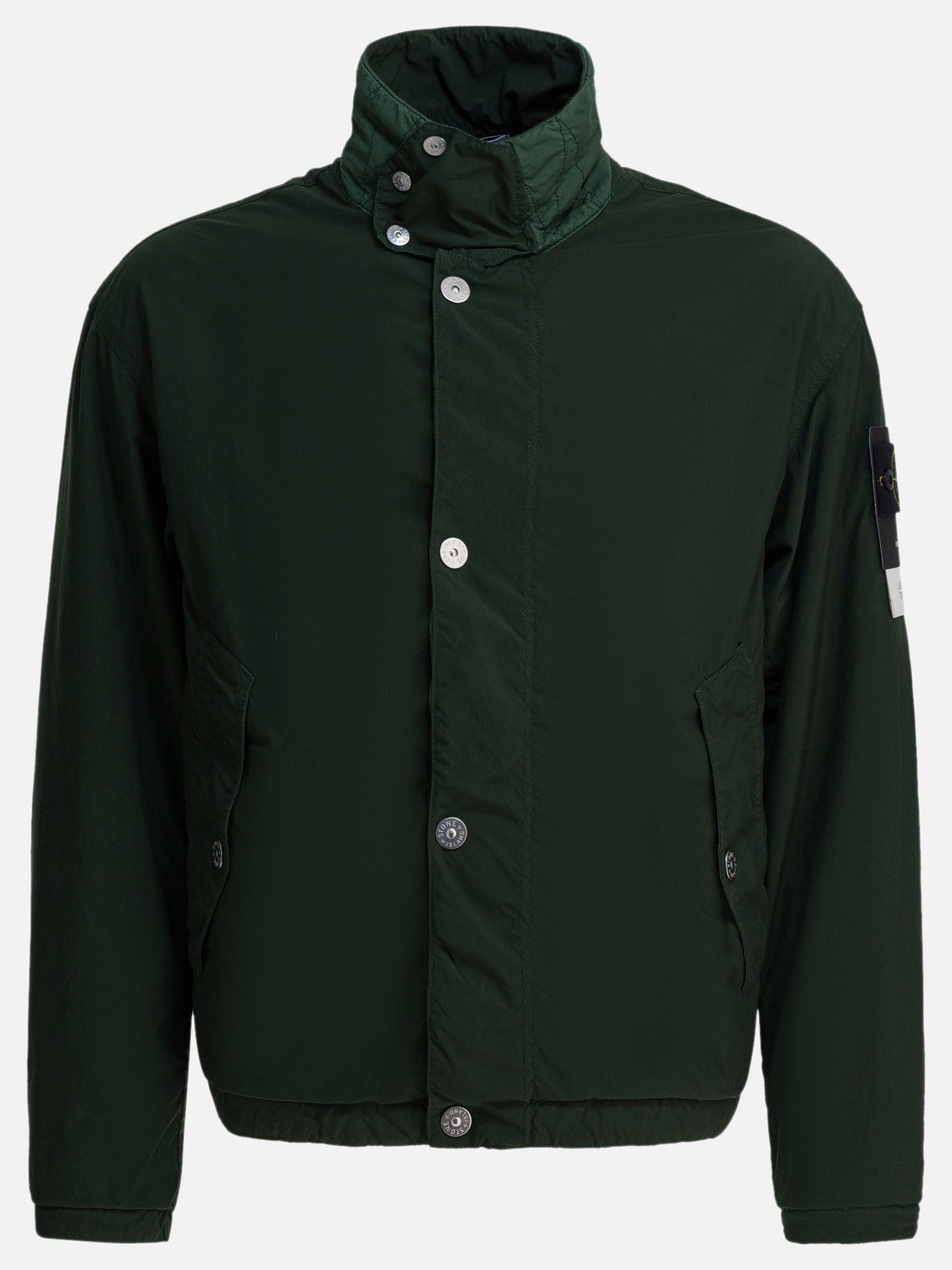 Giacche leggere & Trapuntate Logo  Verde - Stone Island Uomo | PDP | VIETTI Online Store | Zoom-Modal
