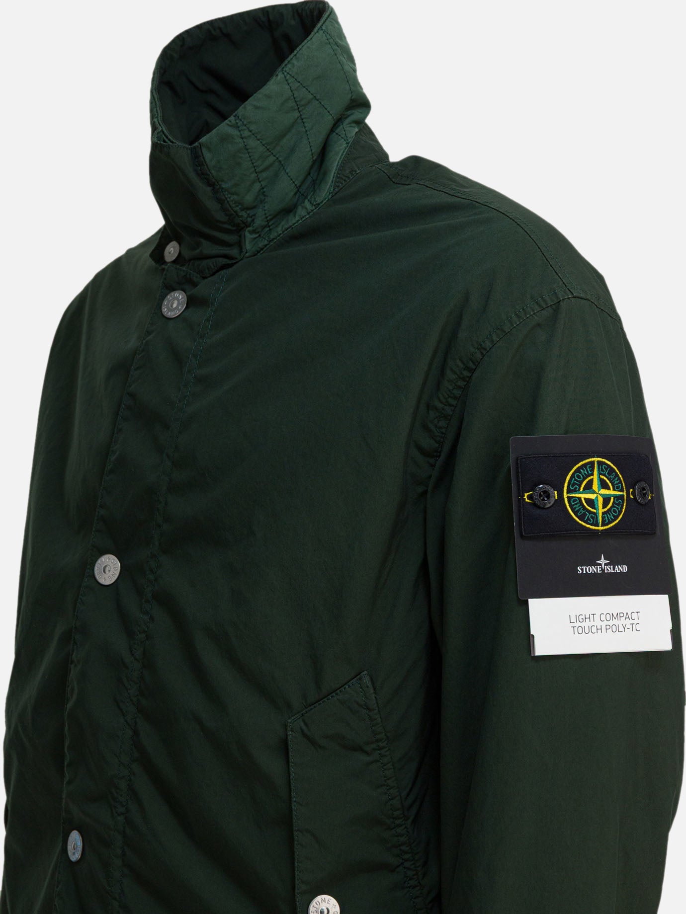 Giacche leggere & Trapuntate Logo  Verde - Stone Island Uomo | PDP | VIETTI Online Store | Zoom-Modal_4
