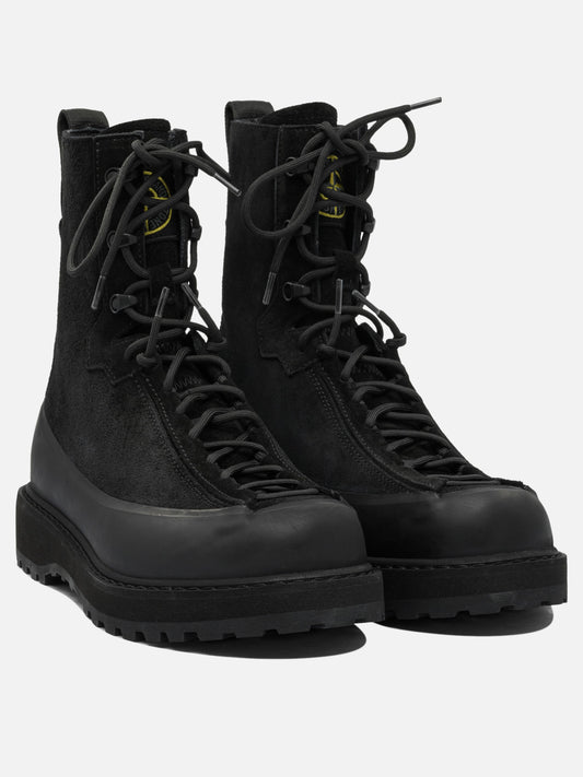 Scarpe da trekking 100% calf leather - 100% rubber  Nero - Stone Island Uomo | VIETTI Online Store | 2
