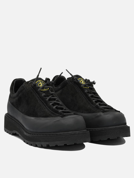Scarpe da trekking 100% calf leather - 100% rubber  Nero - Stone Island Uomo | VIETTI Online Store | 2
